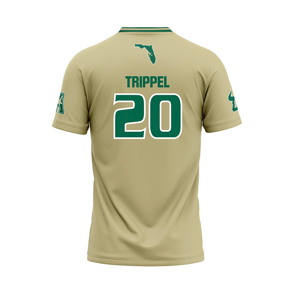 USF - NCAA Baseball : Lance Trippel - Sand Jersey-1