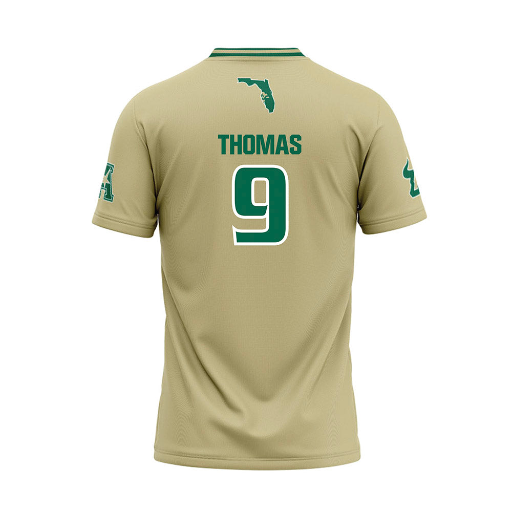 USF - NCAA Baseball : Eli Thomas - Sand Jersey-1
