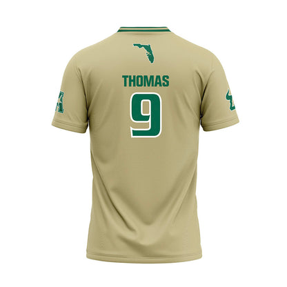 USF - NCAA Baseball : Eli Thomas - Sand Jersey-1
