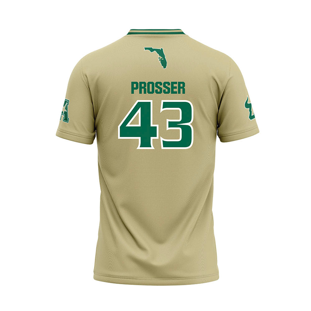 USF - NCAA Baseball : Quin Prosser - Sand Baseball Jersey-1