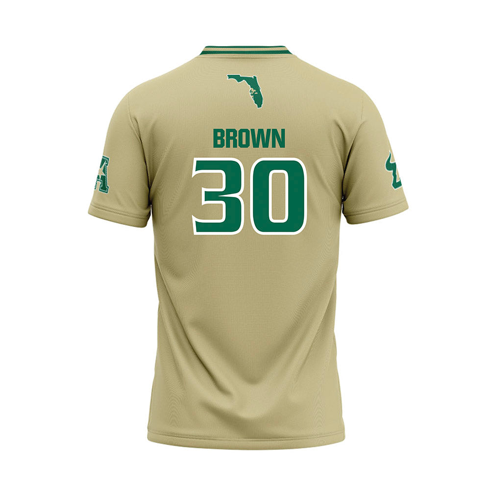 USF - NCAA Baseball : Matt Brown - Sand Baseball Jersey-1