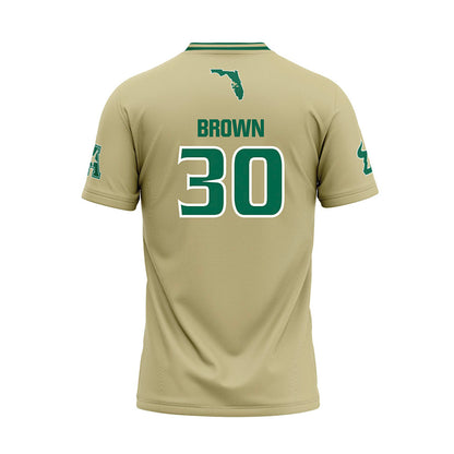 USF - NCAA Baseball : Matt Brown - Sand Baseball Jersey-1