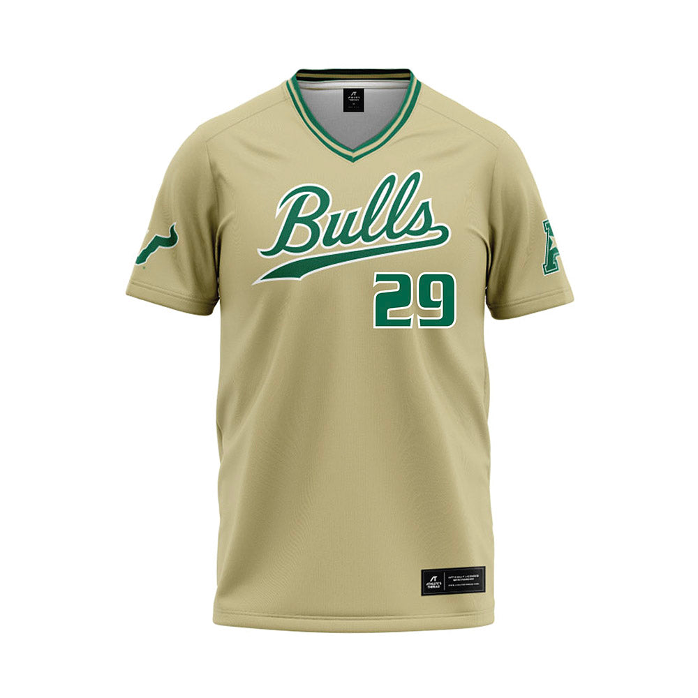 USF - NCAA Baseball : Will Allen - Sand Jersey-0