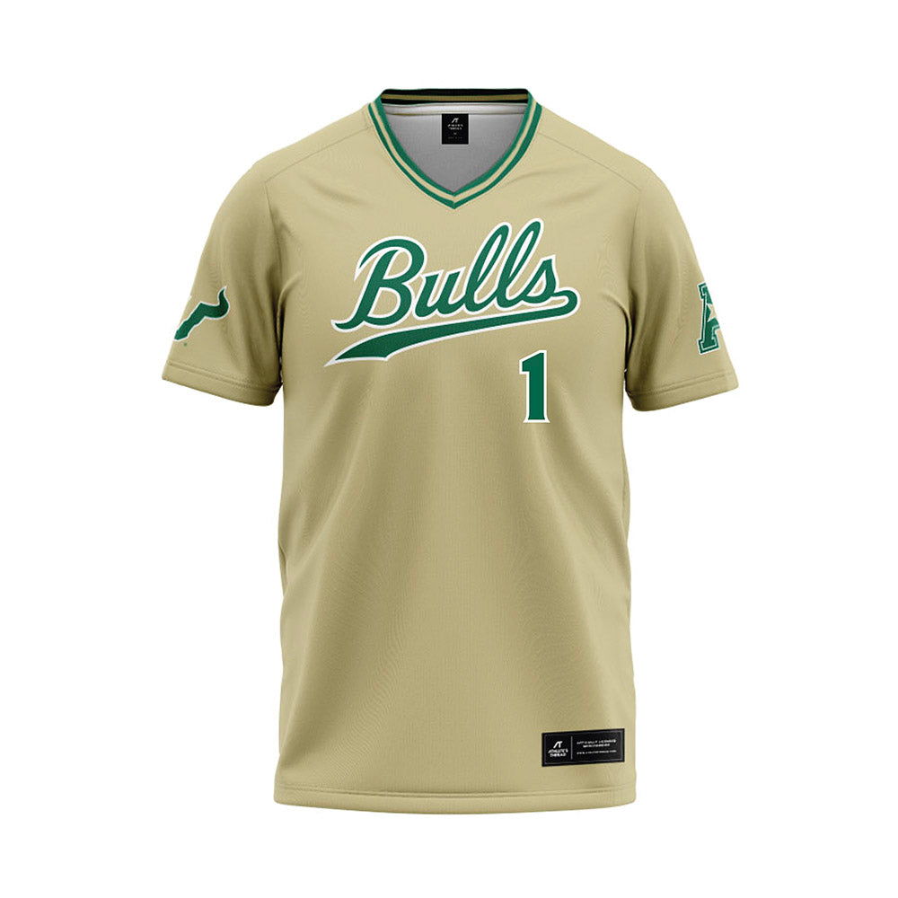 USF - NCAA Baseball : Marcus Brodil - Sand Baseball Jersey-0