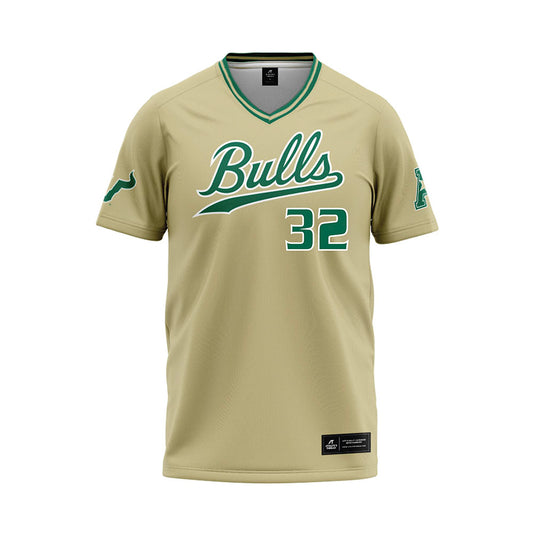 USF - NCAA Baseball : Landen Yorek - Sand Jersey-0