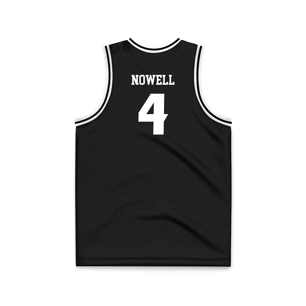 VCU - NCAA Men's Basketball : Ahmad Nowell - Black Basketball Jersey-1