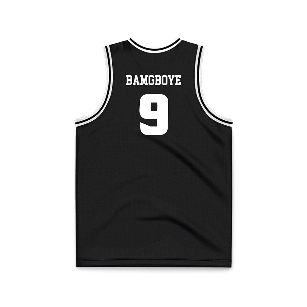 VCU - NCAA Men's Basketball : Luke Bamgboye - Black Basketball Jersey-1