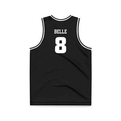 VCU - NCAA Men's Basketball : Michael Belle - Black Basketball Jersey-1