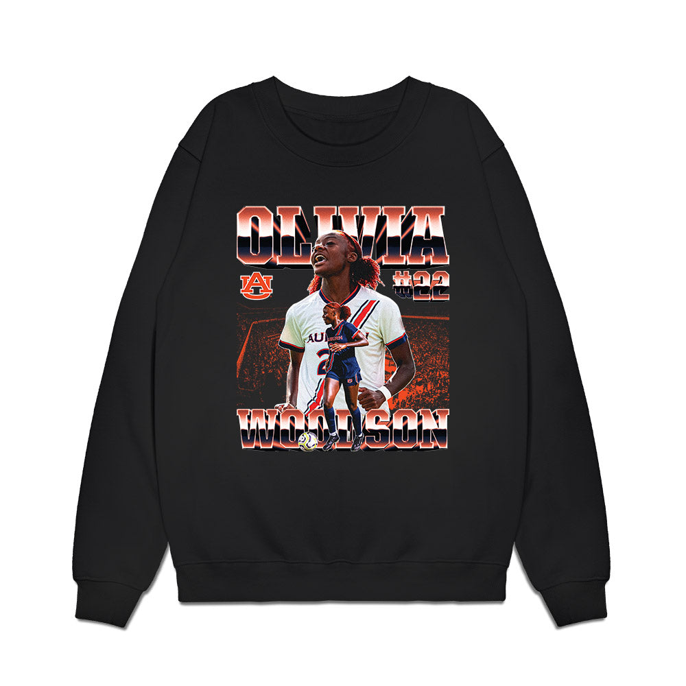 Auburn - NCAA Women's Soccer : Olivia Woodson - Premium Crewneck Sweatshirt-0