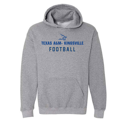 TAMUK - NCAA Football : Demarcus Peters - Classic Shersey Hooded Sweatshirt-0