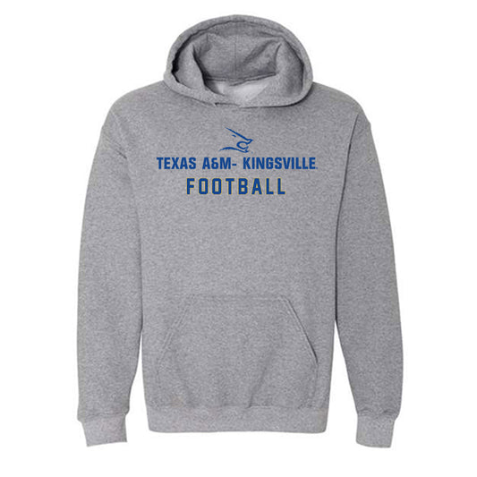 TAMUK - NCAA Football : Demarcus Peters - Classic Shersey Hooded Sweatshirt-0