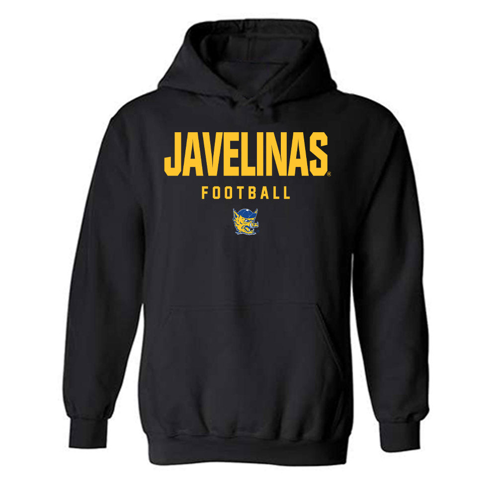 TAMUK - NCAA Football : Demarcus Peters - Classic Shersey Hooded Sweatshirt-0