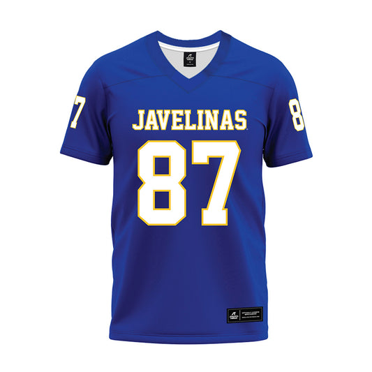 TAMUK - NCAA Football : Colby Hesseltine - Premium Football Jersey-0
