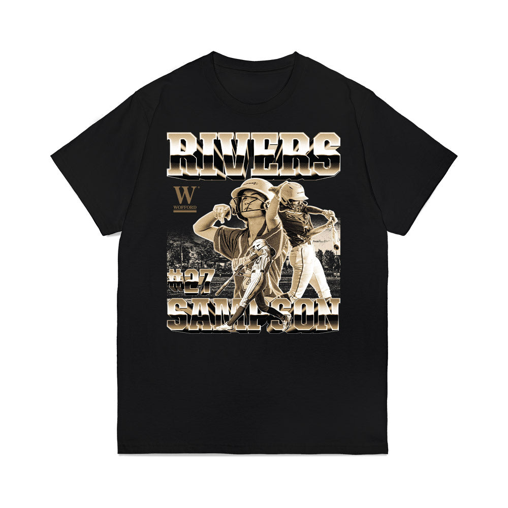 Wofford - NCAA Softball : Rivers Sampson - Collage Premium T-Shirt-0
