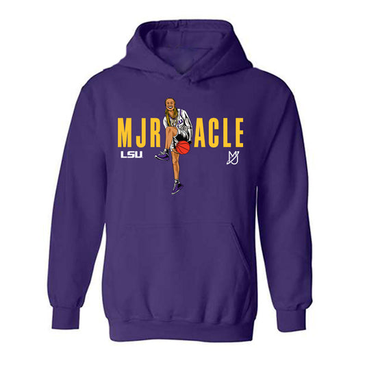 LSU - NCAA Women's Basketball : Mjracle Sheppard - Hooded Sweatshirt-0