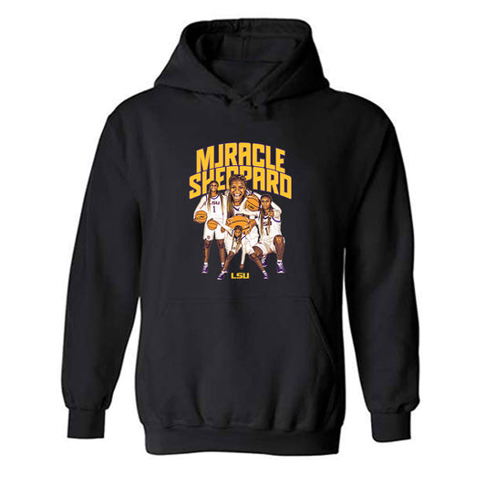 LSU - NCAA Women's Basketball : Mjracle Sheppard - Hooded Sweatshirt-0