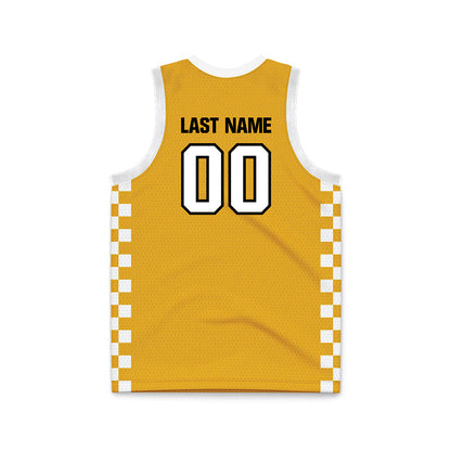 Canisius - NCAA Men's Basketball : Brendan Oliver - Gold Basketball Jersey-1