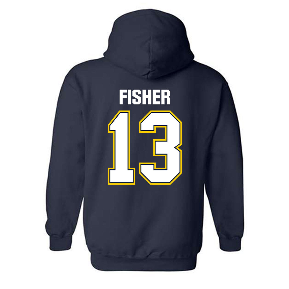 UCSC - NCAA Men's Volleyball : Noy Fisher - Classic Shersey Hooded Sweatshirt-1