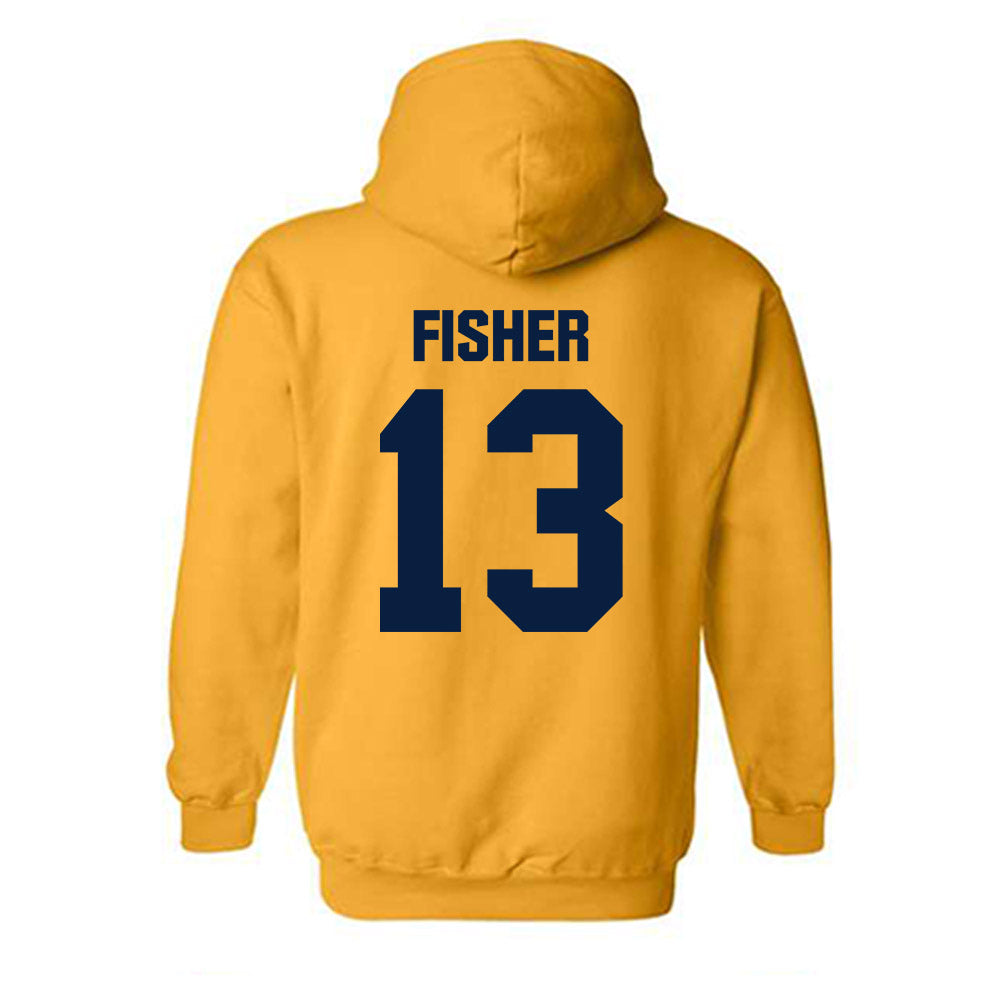 UCSC - NCAA Men's Volleyball : Noy Fisher - Classic Shersey Hooded Sweatshirt-1