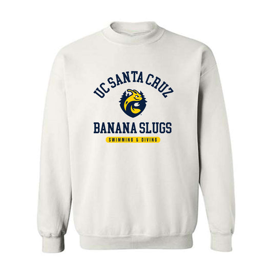 UCSC - NCAA Men's Swimming & Diving : Israel Gonzalez - Classic Shersey Crewneck Sweatshirt-0