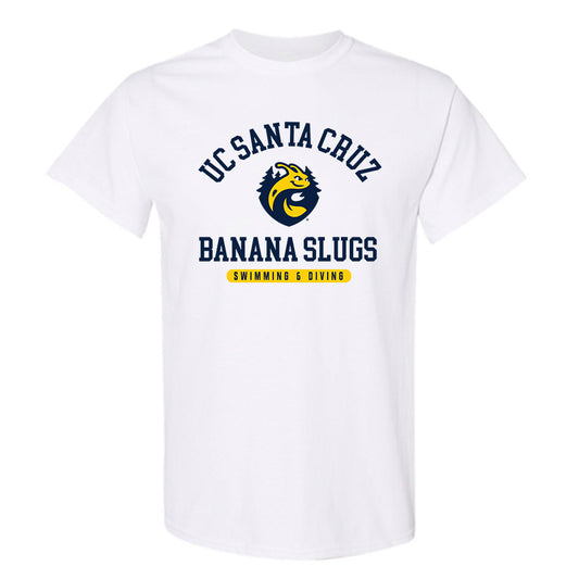UCSC - NCAA Men's Swimming & Diving : Dylan Blietz - Classic Shersey T-Shirt-0