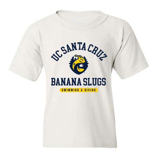 UCSC - NCAA Men's Swimming & Diving : Dylan Blietz - Classic Shersey Youth T-Shirt-0