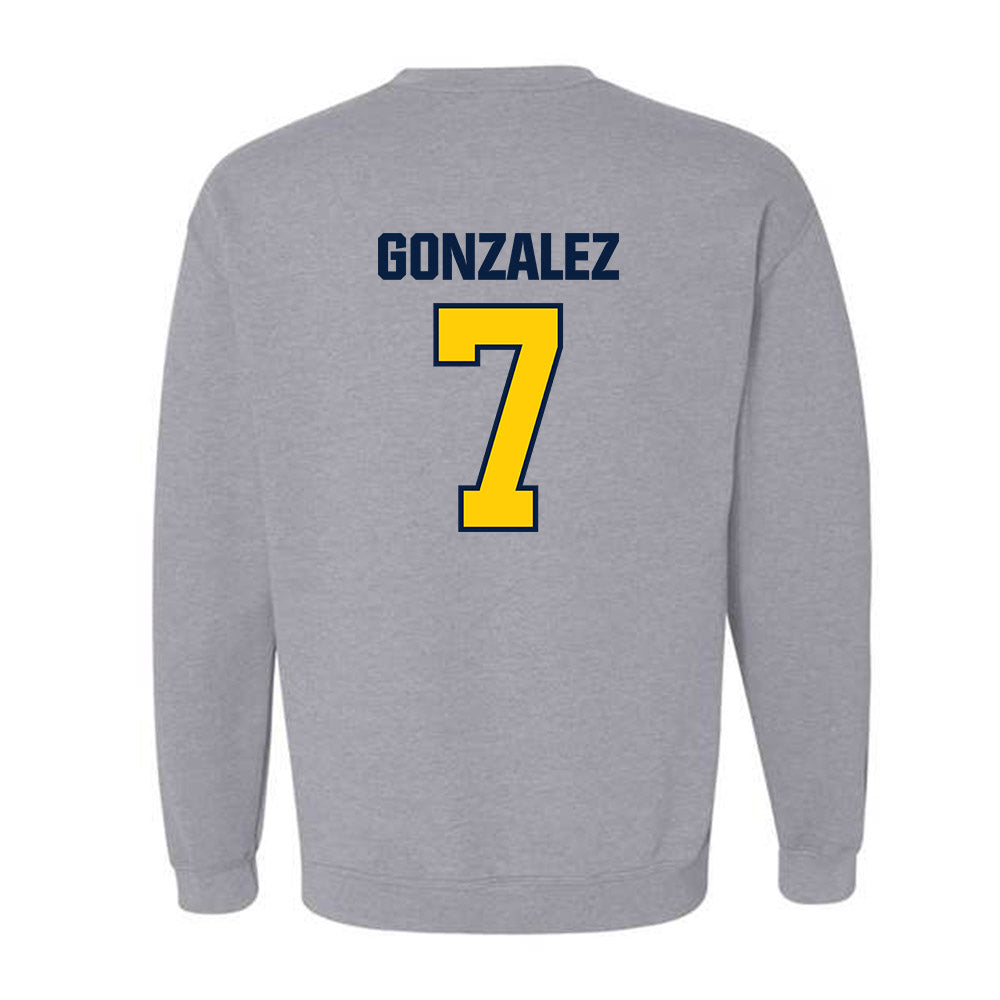 UCSC - NCAA Men's Swimming & Diving : Israel Gonzalez - Classic Shersey Crewneck Sweatshirt-1