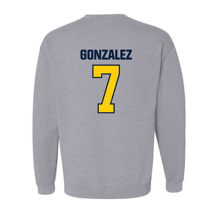 UCSC - NCAA Men's Swimming & Diving : Israel Gonzalez - Classic Shersey Crewneck Sweatshirt-1