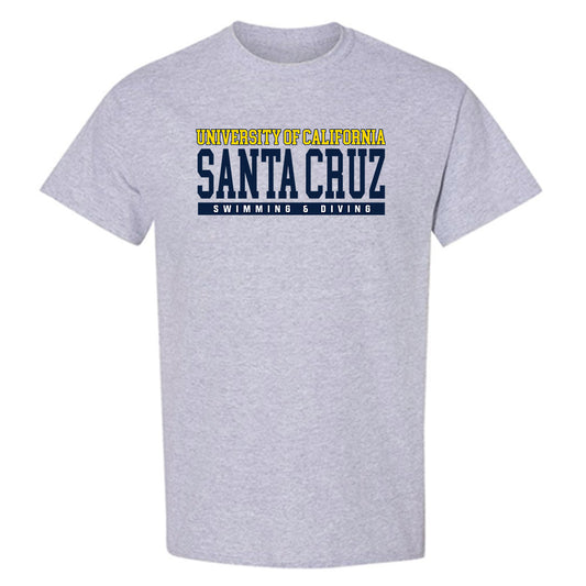UCSC - NCAA Men's Swimming & Diving : Dylan Blietz - Classic Shersey T-Shirt-0