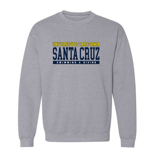 UCSC - NCAA Men's Swimming & Diving : Dylan Blietz - Classic Shersey Crewneck Sweatshirt-0