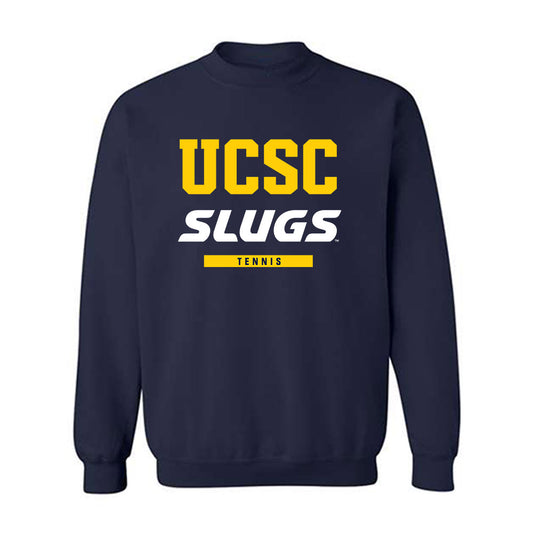 UCSC - NCAA Men's Tennis : Darren Ignatius - Classic Shersey Crewneck Sweatshirt-0