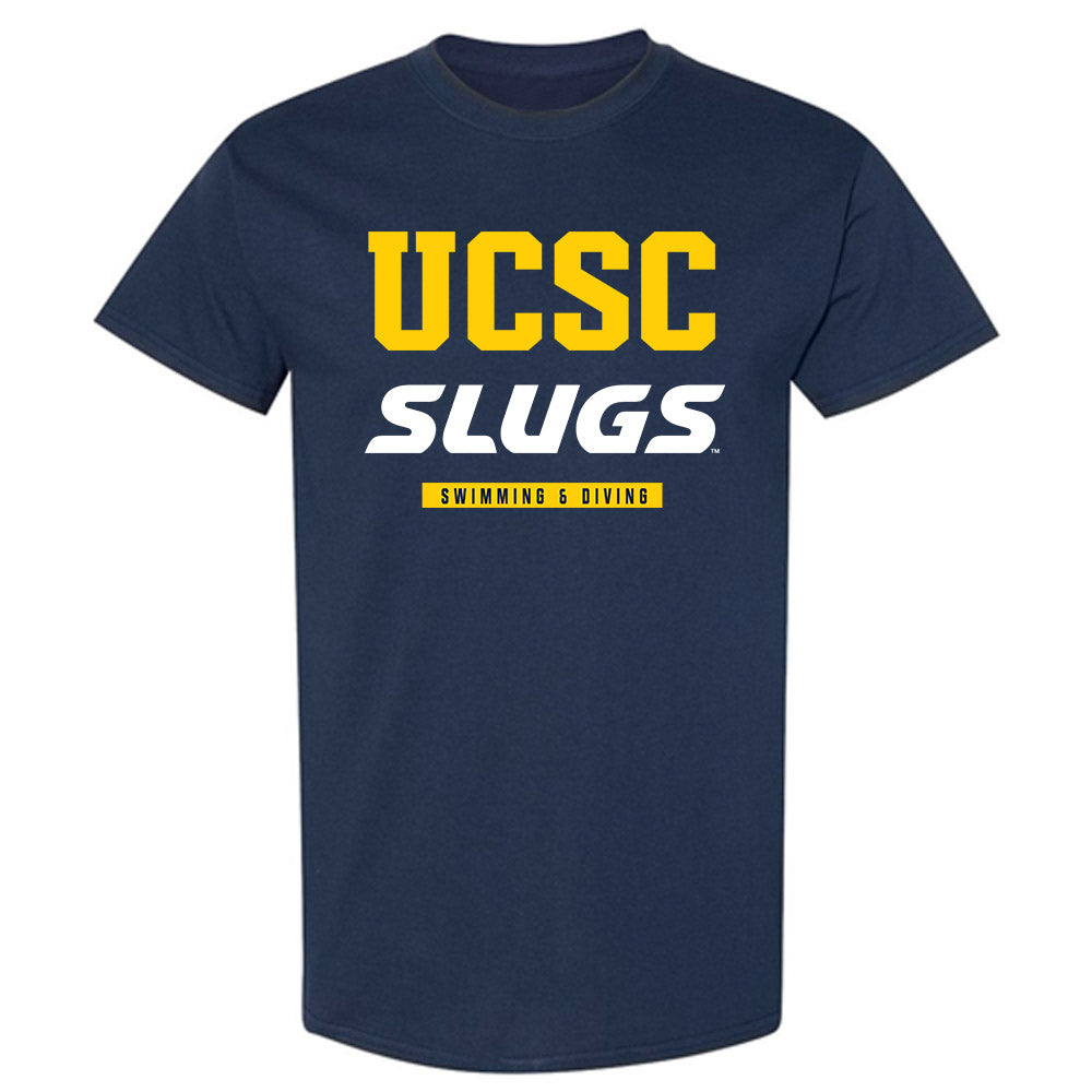 UCSC - NCAA Women's Swimming & Diving : Briseis Valenzuela - Classic Shersey T-Shirt-0