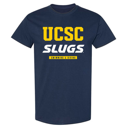 UCSC - NCAA Women's Swimming & Diving : Briseis Valenzuela - Classic Shersey T-Shirt-0