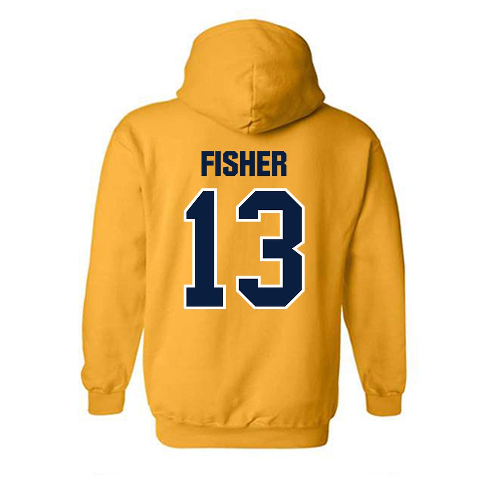 UCSC - NCAA Men's Volleyball : Noy Fisher - Classic Shersey Hooded Sweatshirt-1