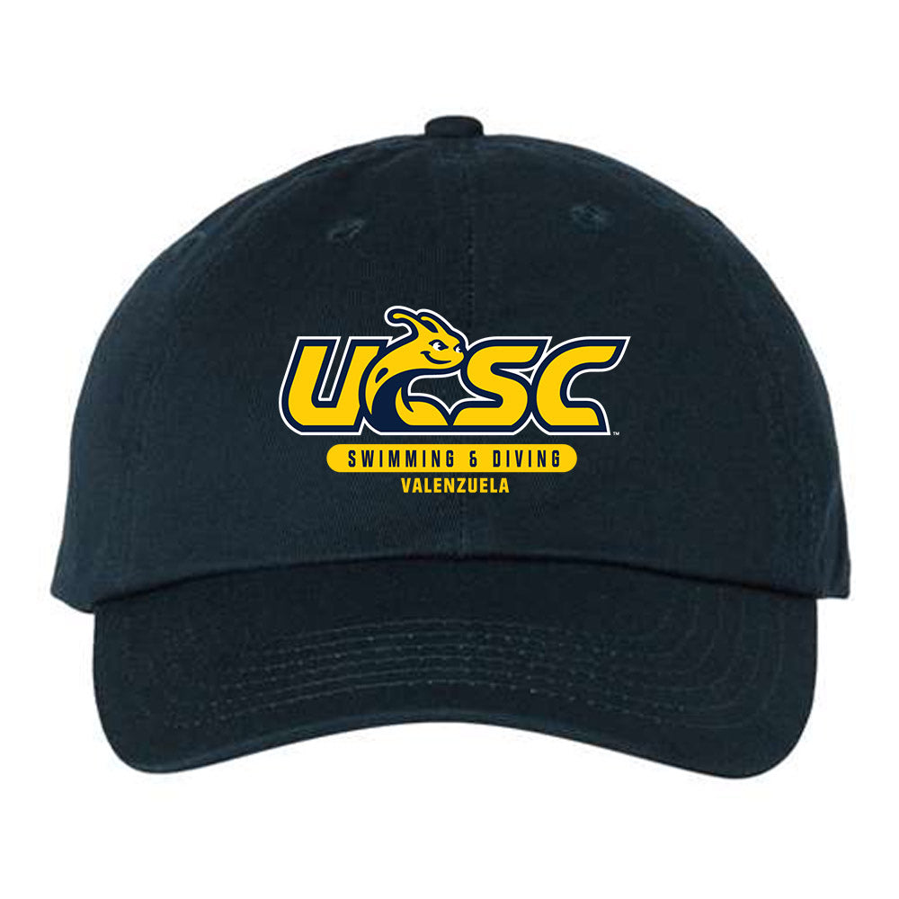 UCSC - NCAA Women's Swimming & Diving : Briseis Valenzuela - Dad Hat-0