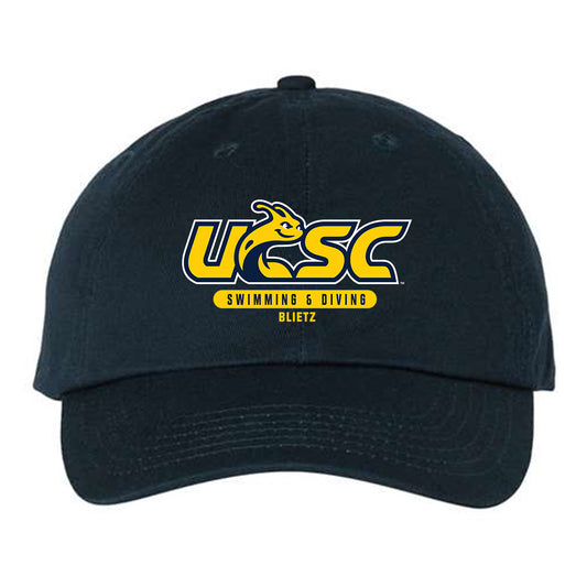 UCSC - NCAA Men's Swimming & Diving : Dylan Blietz - Dad Hat-0
