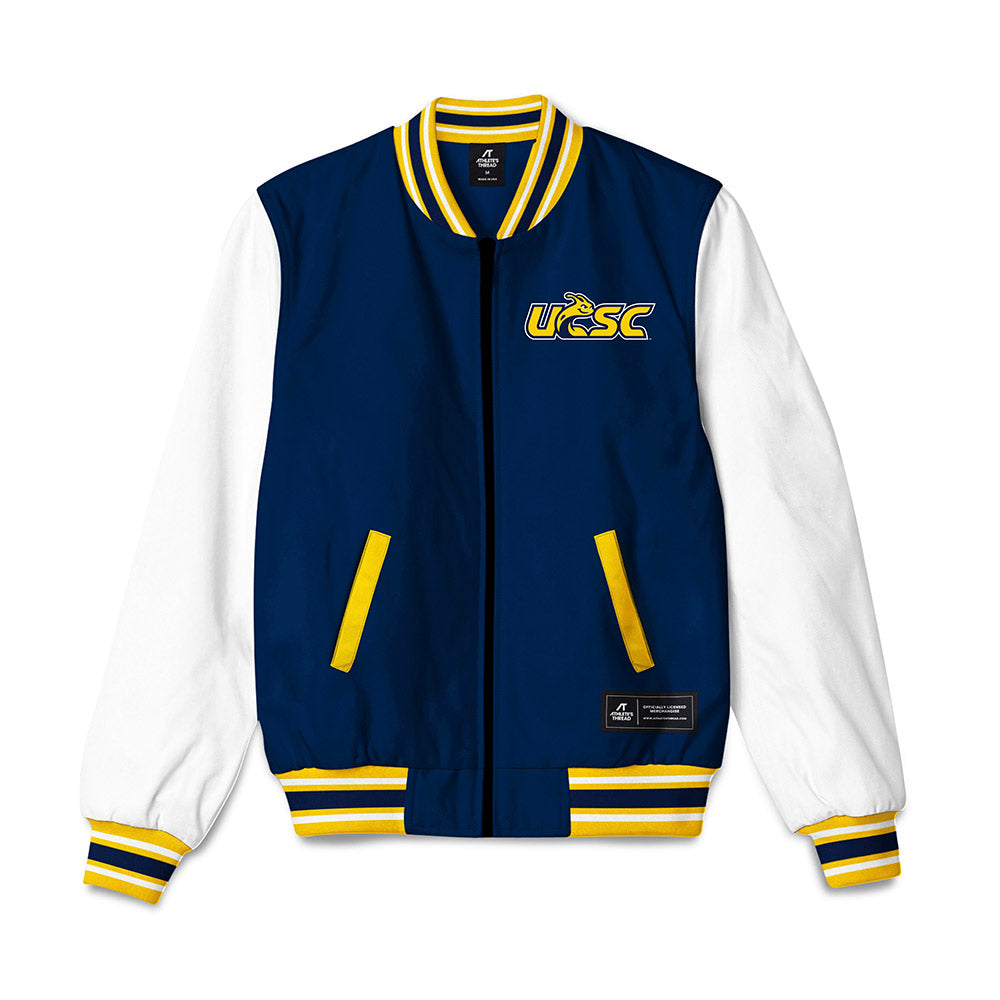 UCSC - NCAA Women's Swimming & Diving : Briseis Valenzuela - Bomber Jacket-0