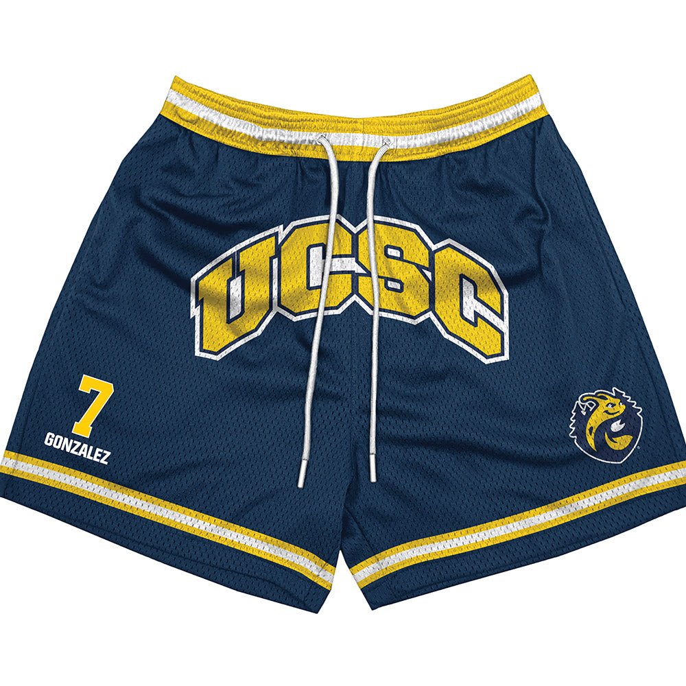 UCSC - NCAA Men's Swimming & Diving : Israel Gonzalez - Shorts-0