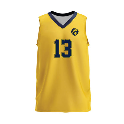 UCSC - NCAA Men's Volleyball : Noy Fisher - Gold Volleyball Jersey-0