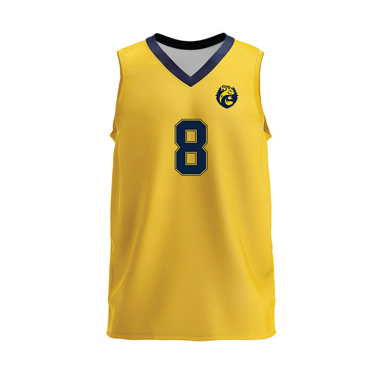 UCSC - NCAA Men's Volleyball : Marcus Donchuanchom - Gold Volleyball Jersey-0