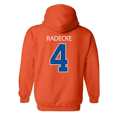 UW Platteville - NCAA Women's Volleyball : Brooklyn Radecke - Classic Shersey Hooded Sweatshirt-1