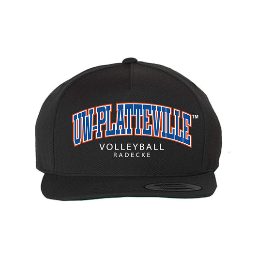 UW Platteville - NCAA Women's Volleyball : Brooklyn Radecke - Snapback Hat-0
