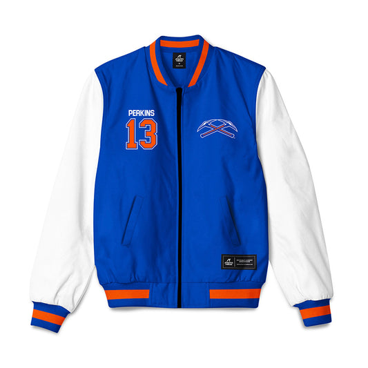UW Platteville - NCAA Football : Blaine Perkins - Bomber Jacket-0