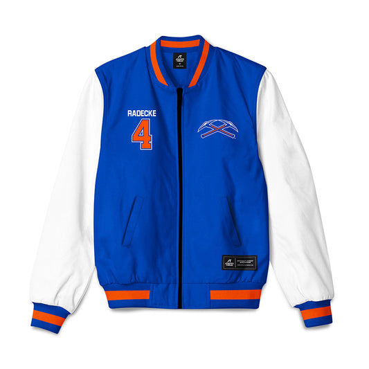 UW Platteville - NCAA Women's Volleyball : Brooklyn Radecke - Bomber Jacket-0