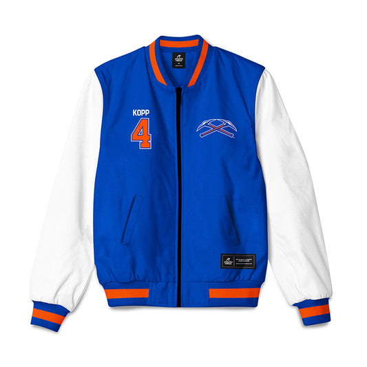 UW Platteville - NCAA Football : Beau Kopp - Bomber Jacket-0