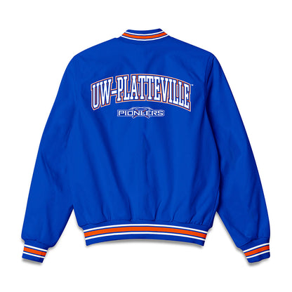 UW Platteville - NCAA Football : Brady Mobley - Bomber Jacket-1