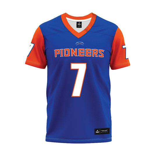UW Platteville - NCAA Football : Kristian Gavric - Royal Premium Football Jersey-0