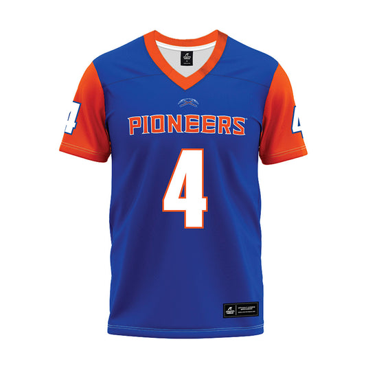 UW Platteville - NCAA Football : Beau Kopp - Royal Premium Football Jersey-0
