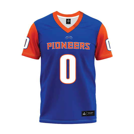 UW Platteville - NCAA Football : Parker Schreindl - Royal Premium Football Jersey-0