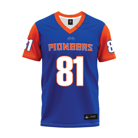 UW Platteville - NCAA Football : Benjamin Younker - Royal Premium Football Jersey-0
